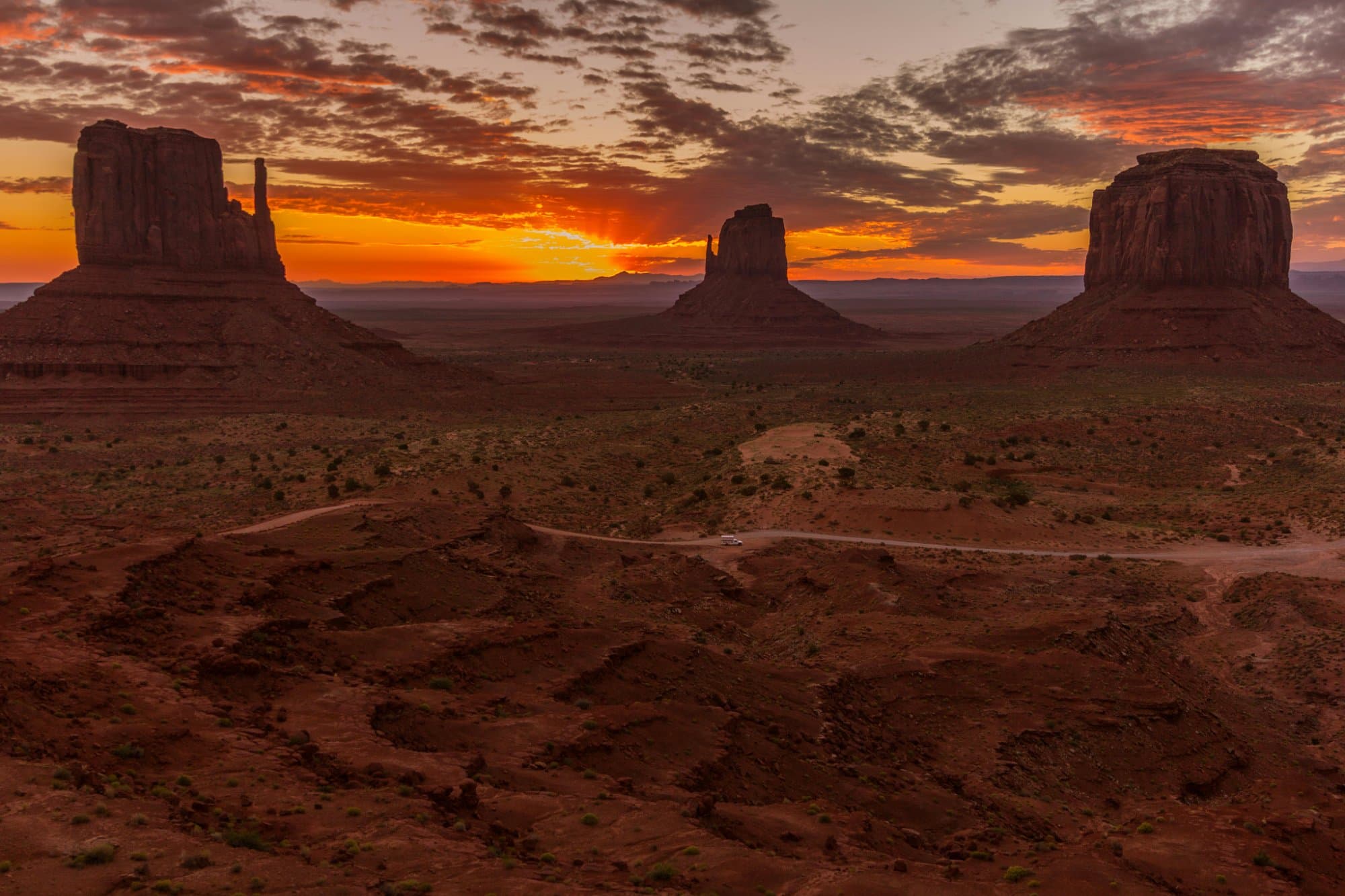 Scenic view of Arizona