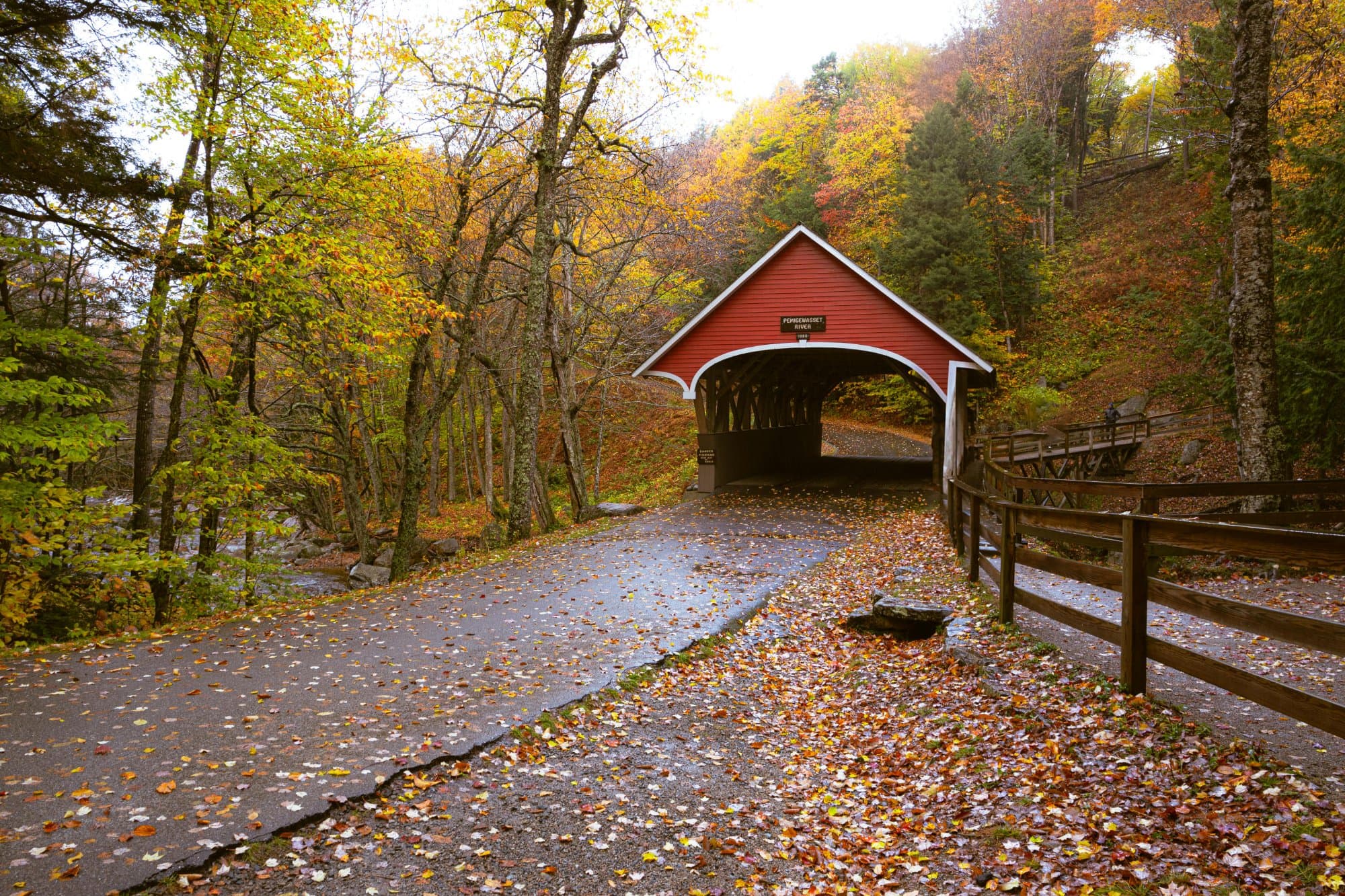 Scenic view of Connecticut