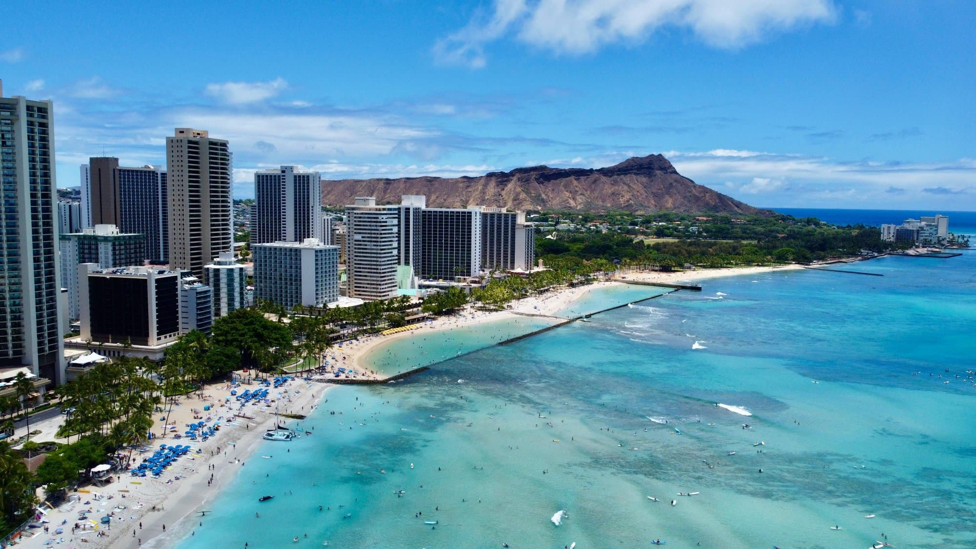Scenic view of Hawaii