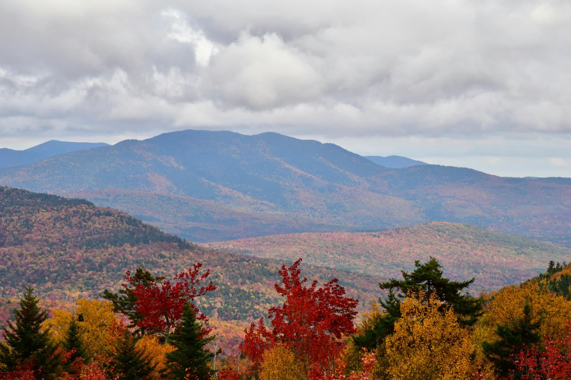 Scenic view of New Hampshire