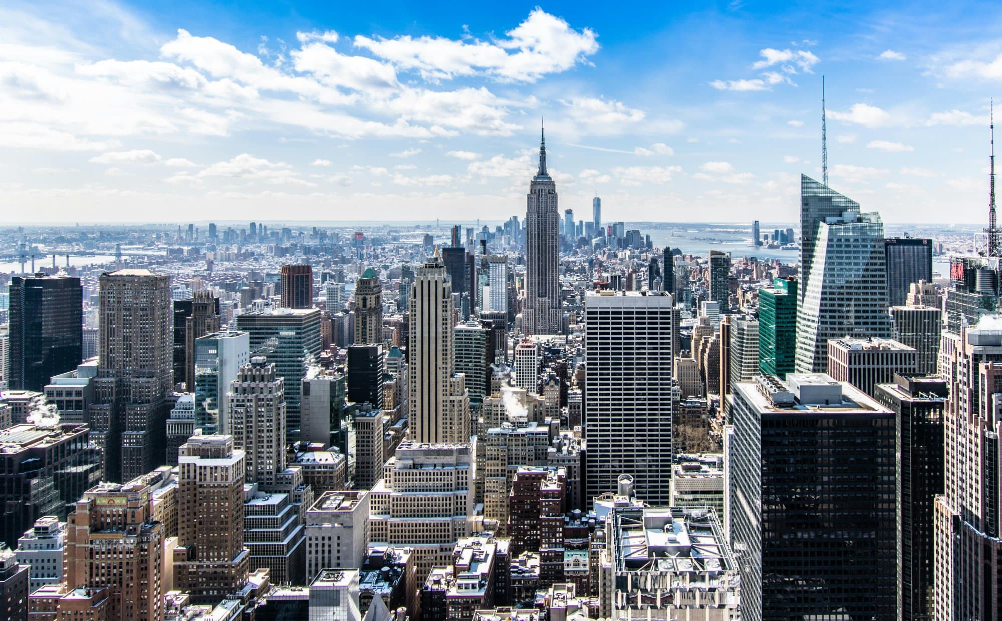 Scenic view of New York