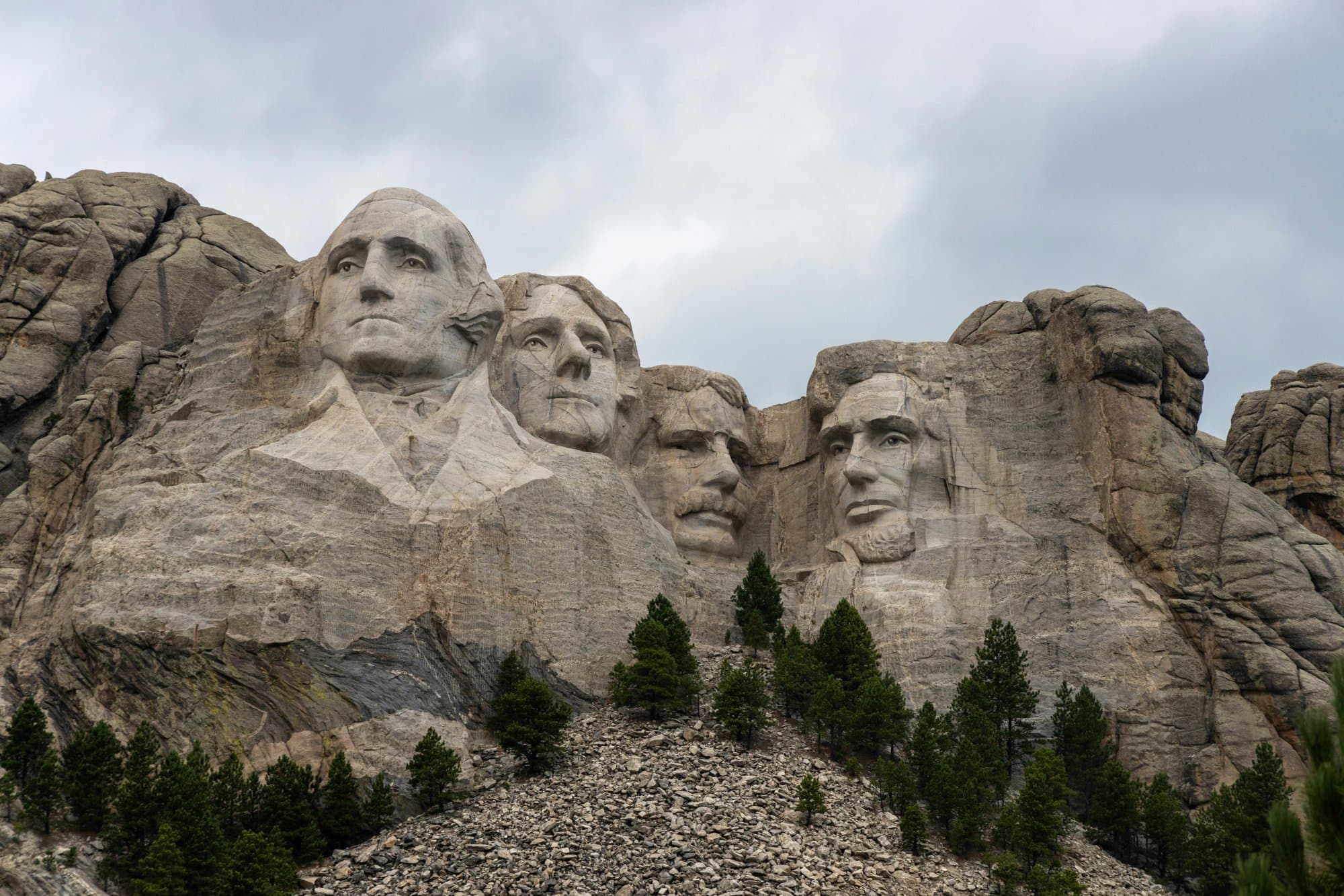 Scenic view of South Dakota