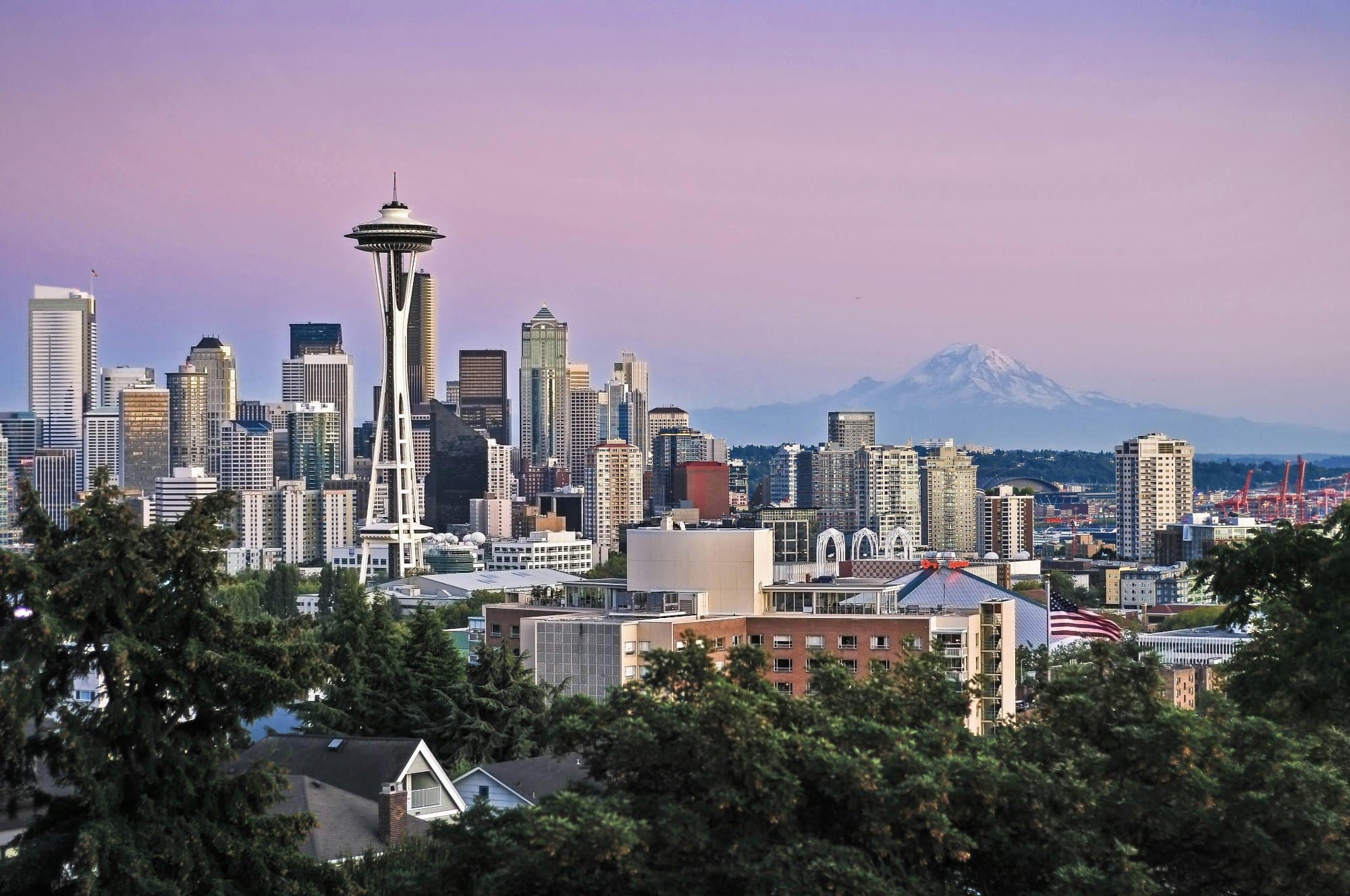Scenic view of Washington