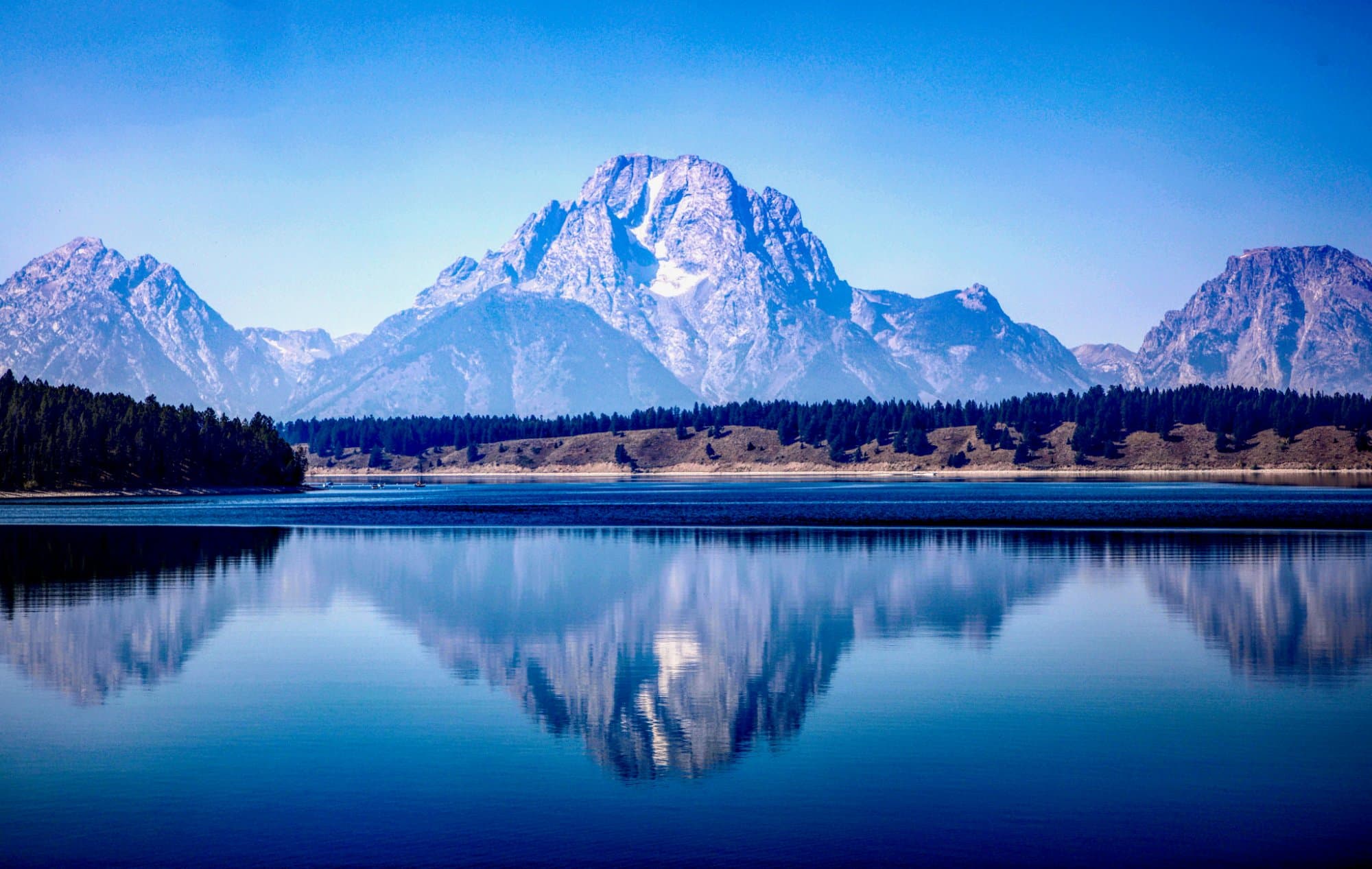 Scenic view of Wyoming
